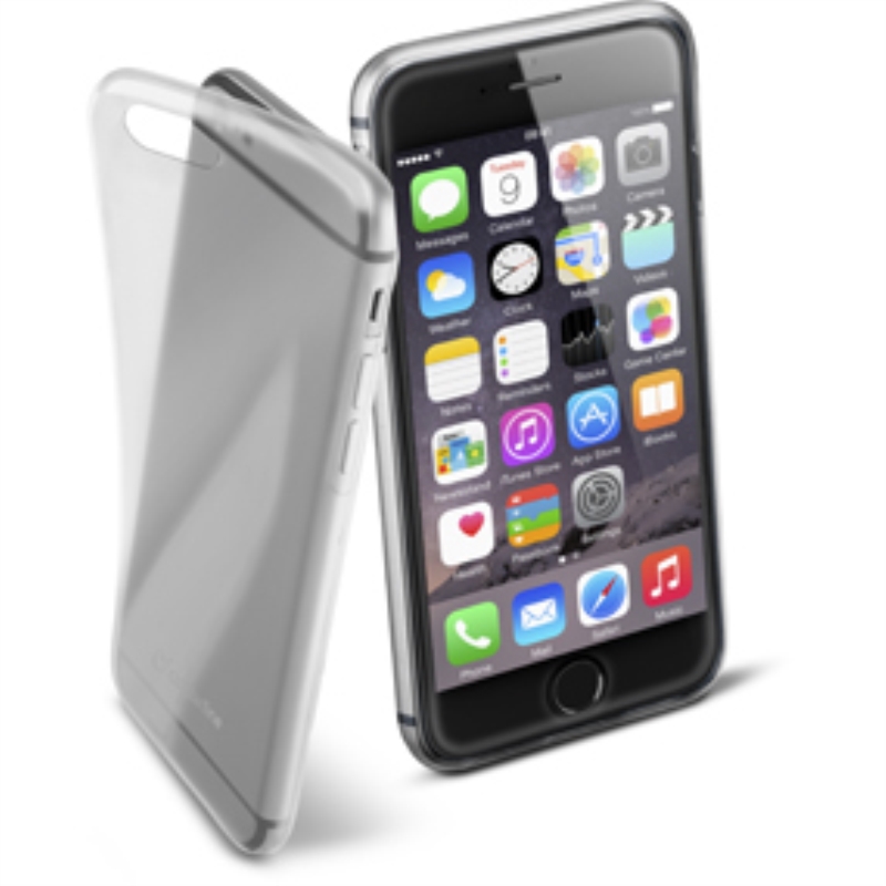 CELLULARLINE Custodia cover per iPhone 6/6S Cellular Line in gomma trasparente